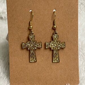 Cross earrings
